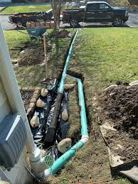 Share all sharing options for: Gutter Downspout Drainage And French Drain Install Wet Leaking Basement Foundation Wall Solut Backyard Drainage Drainage Solutions French Drain Installation