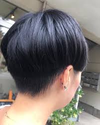 刈り上げ女子 刈り上げマッシュ キノコヘアー 今まで前髪なしの刈り上げヘアー から イメチェン 厚めバング ぱっつん前髪 大人ショート 守谷 守谷美容室 つくば美容室 つくばみらい市美容室 ヘアカタ ヘアスタイル ショートヘア マッシュショート やっぱり