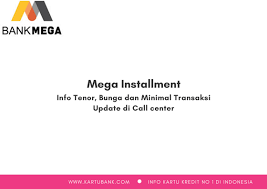 Caranya anda bisa browsing terlebih dahulu daftar transaksi yang dapat diubah menjadi cicilan melalui website dari bank mega secara resmi. Ubah Transaksi Kartu Kredit Bank Mega Menjadi Cicilan Bunga Ringan Kartu Bank