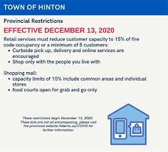 Alberta covid 19 update some restrictions will be eased january 14 2021. December 17 2020 Covid 19 Update