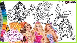 Gambar mewarnai kartun mermaid kreasi warna. Mewarnai Barbie Putri Duyung Dreamtopia Coloring Pages Youtube