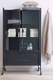 Black Bathroom Storage Cabinet Collect Not Clutter With Images Metal Storage Cabinets Steel Storage Cabinets Bathroom Storage