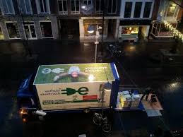 Geheel Elektrisch Verhuizen Met Elektrische Verhuiswagen Van Mondial Aad De Wit Verhuizingen Verhuizen Verhuis