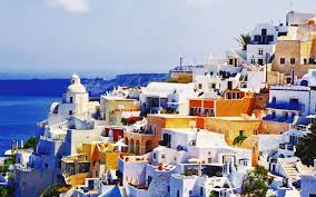 Why We All Love Santorini Large Hd Wallpaper Photo Santorini Wallpaper Wallpaper Travel Wallpaper