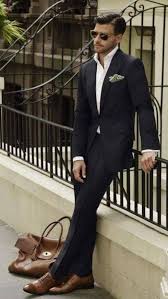 Having a light blue denim shirt in your wardrobe also widens your scope to experiment with fashion. 20 Outfit Ideas To Wear Black Pants With Brown Shoes For Men