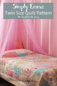 simple twin size quilt pattern by simplistically sassy twin quilt size twin quilt pattern quilt patterns