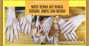 Scopri ricette, idee per la casa, consigli di stile e altre idee da provare. Tren Motif Henna Bunga Terbaru Simple Dan Mewah Untuk Pemula