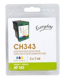 Consommable d'impression de haute qualité. Everyday Cartouche D Encre Hp 343 Couleur 21ml Colruyt