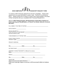 These diploma templates have stamped golden seals. Nh Ged Transcript Request Fill And Sign Printable Template Online Us Legal Forms