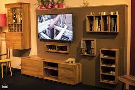 Custom wall bookcase designs with open. 10 Floating Wooden Cabinets And Shelves That Offer Modular Ease