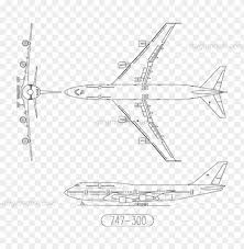 Wall, black crack, white, hand, festive elements png. Boeing 747 300 Drawing Png Image With Transparent Background Toppng