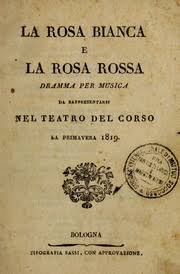 Chanteuse en solo ou accompagnée de. La Rosa Bianca E La Rosa Rossa Dramma Per Musica Da Rappresentarsi Nel Teatro Del Corso La Primavera 1819 Mayr Giovanni Simone 1763 1845 Free Download Borrow And Streaming Internet Archive