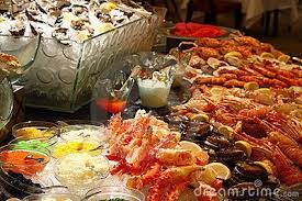 Whisk together cilantro, lime, spices, and a touch. Christmas Seafood Buffet Seafood Buffet Yummy Seafood Cold Meals