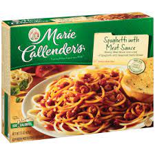 We probably would have been happier if we had purchased some frozen turkey dinners and heated them. Dillons Food Stores Marie Callender S Spaghetti With Meat Sauce 15 Oz