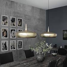 Tasteful Details Separate The Vita Copenhagen Clava Dine Pendant From Other Aluminum Shades F Lights Over Dining Table Dining Room Lamps Dining Table Lighting