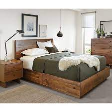 Hudson Bed With Storage Drawers Modern Contemporary Beds Modern Bedroom Furniture Room Board Modern Bedroom Furniture Bed Storage Drawers Modern Bed