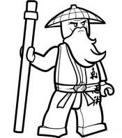 Online Coloring Pages Ninjago Morning Kids