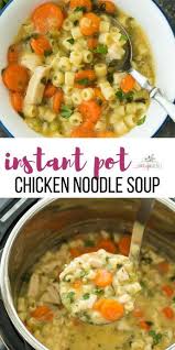 This Creamy Instant Pot Chicken Noodle Soup Recipe Is A Healthy Dinn Instant Pot Dinner Recipes Instant Pot Chicken Noodle Soup Recipe Instant Pot Soup Recipes