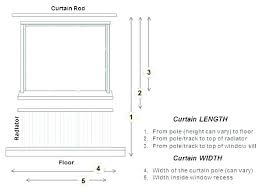 Standard Curtain Sizes Wethepeopleoklahoma Com