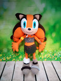 Sticks the Badger Sonic Plush Sonic the Hedgehog Plush - Etsy