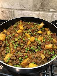 Keema Aloo Ground Beef And Potatoes Recipe Minced Beef Recipes Ground Beef Recipes Beef And Potatoes