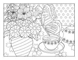 Choose your favorite spring colors! 21 Spring Coloring Pages Free Printable Spring Adult Coloring Pages The Artisan Life