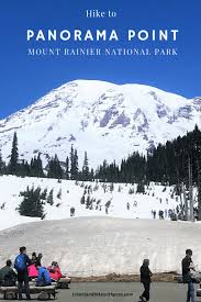 Follow this route from paradise inn up to panorama point on the slopes of mt rainier. Snow Hike To Panorama Point At Mount Rainier Travel And Hike With Pcos