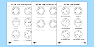 Maybe you would like to learn more about one of these? 5 Minute Intervals Worksheets Primary Resources
