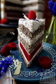 Mohntorte Mit Weisser Schoko Mohnmousse Und Frucht Zungenzirkus Kuchen Und Torten Kuchen Und Torten Rezepte Mohntorte