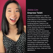 Meet our INCREDIBLE cast of UNRIVALED opening ONE WEEK FROM TODAY! Get to  know them, and then go get your tickets so you don't forget to come see  this hilarious historical comedy!