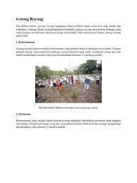 Savesave gambar gotong royong di lingkungan. Artikel Gotong Royong Smp