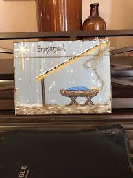 Emmanuel God With Us Handpainted Nativity On Wood Art Block Etsy Christmas Nativity Christmas Canvas Art Nativity Painting