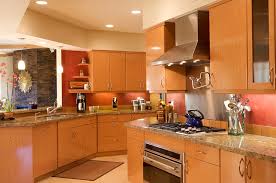 Maple cabinets a good choice for elegant and modern. Kitchen Remodels Tucson