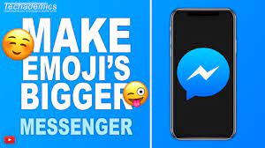 How To Make Emojis Bigger On Messenger Youtube