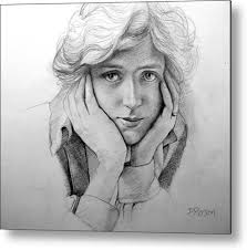 Genevieve Metal Print by Patrick Anthony Pierson