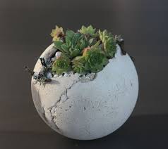Beton Kugel Garten Balkon Floristik Handmade Produkte Und Geschenke Selbermachen Beton Betongarten Betonkugel Selber Machen