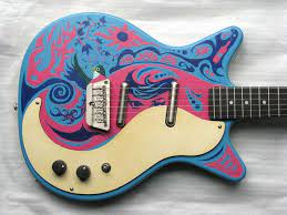 Magic Hat Guitar This Is A Danelectro Guitar I Painted For Magic Hat Brewing Company The Layout Was Based On Images Taken From Their Pandora S Box 12 Pack T Guitar