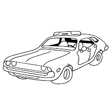 Check spelling or type a new query. Coloring Page A Red And White Police Car Print A4