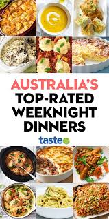 Australia S Top Rated Weeknight Dinners In 2020 Healthy Drinks Recipes Aussie Food Popular Dinner Recipes