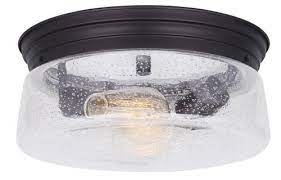 Canarm Ltd Mill Oil Rubbed Bronze 2 Light Flush Mount At Menards Canarm Ltd Mill Oil R Light Fixtures Bedroom Ceiling Seeded Glass Flush Mount Ceiling Lights