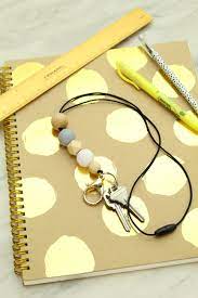 Diy Beaded Teacher Lanyard Something Turquoise