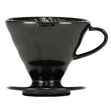 Available in three sizes (01, 02 and 03), multiple colours and many different materials (plastic, ceramic, glass, metal, copper). Hario Hario V60 Coffee Dripper Size 02 Matt Black Porcelain Finnish Design Shop