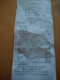 I did not get my rewards barcode scans, how do i enter the receipt order number. Chick Fil A Make You Sick Get Help Now