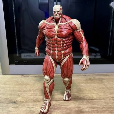 💬 Colossal Titan - Attack On Titan・ STL File for 3D printing・Cults