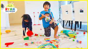 How to clean baby toys. Ryan Emma And Kate Clean Up Pretend Play With Cleaning Toys For Kids Youtube