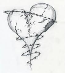 Pin By Sarah Benjamin On Stuff Broken Heart Drawings Broken Heart Tattoo Heart Drawing