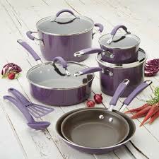 Rachael Ray Rachael Ray Cucina 12 Piece Aluminum Non Stick Cookware Set Birch Lane In 2020 Cookware Set Pots And Pans Sets Nonstick Cookware