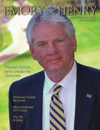 It's ideal to visit dr. Alumni Magazine By Emory Henry College Issuu