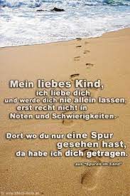 Spuren im sand zwei hand in hand wind in den haaren liebe im gesicht er fragte sie warum kann es nicht so bleiben niemand braucht dich mehr als ich der abend kam in seinem arm sah sie die sonne untergeh'n ins meer sie sagte leis': Spuren Im Sand Footprints In The Sand