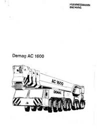 Demag Ac 1600 Specifications Cranemarket